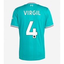 Liverpool Virgil van Dijk #4 Derde tenue 2025-26 Korte Mouwen