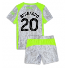 Manchester City Bernardo Silva #20 Derde tenue Kids 2025-26 Korte Mouwen (+ broek)