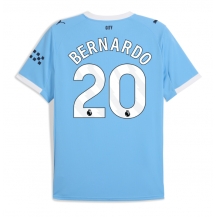 Manchester City Bernardo Silva #20 Thuis tenue 2025-26 Korte Mouwen