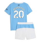 Manchester City Bernardo Silva #20 Thuis tenue Kids 2025-26 Korte Mouwen (+ broek)