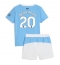 Manchester City Bernardo Silva #20 Thuis tenue Kids 2025-26 Korte Mouwen (+ broek)