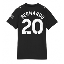 Manchester City Bernardo Silva #20 Uit tenue Dames 2025-26 Korte Mouwen