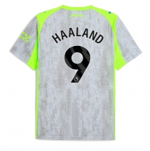 Manchester City Erling Haaland #9 Derde tenue 2025-26 Korte Mouwen