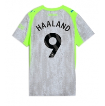 Manchester City Erling Haaland #9 Derde tenue Dames 2025-26 Korte Mouwen