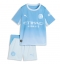 Manchester City Erling Haaland #9 Thuis tenue Kids 2026-27 Korte Mouwen (+ broek)