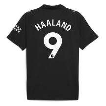 Manchester City Erling Haaland #9 Uit tenue 2025-26 Korte Mouwen