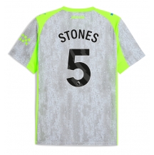 Manchester City John Stones #5 Derde tenue 2025-26 Korte Mouwen