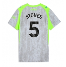 Manchester City John Stones #5 Derde tenue Dames 2025-26 Korte Mouwen