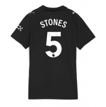 Manchester City John Stones #5 Uit tenue Dames 2025-26 Korte Mouwen
