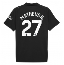 Manchester City Matheus Nunes #27 Uit tenue 2025-26 Korte Mouwen
