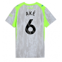 Manchester City Nathan Ake #6 Derde tenue Dames 2025-26 Korte Mouwen