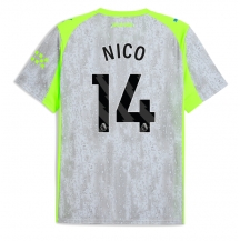 Manchester City Nico Gonzalez #14 Derde tenue 2025-26 Korte Mouwen