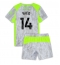 Manchester City Nico Gonzalez #14 Derde tenue Kids 2025-26 Korte Mouwen (+ broek)