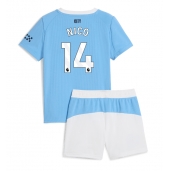 Manchester City Nico Gonzalez #14 Thuis tenue Kids 2025-26 Korte Mouwen (+ broek)