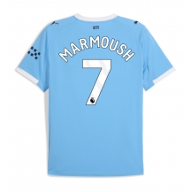 Manchester City Omar Marmoush #7 Thuis tenue 2025-26 Korte Mouwen