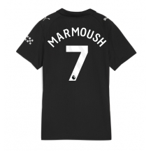 Manchester City Omar Marmoush #7 Uit tenue Dames 2025-26 Korte Mouwen