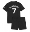 Manchester City Omar Marmoush #7 Uit tenue Kids 2025-26 Korte Mouwen (+ broek)