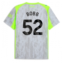 Manchester City Oscar Bobb #52 Derde tenue 2025-26 Korte Mouwen