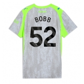Manchester City Oscar Bobb #52 Derde tenue Dames 2025-26 Korte Mouwen