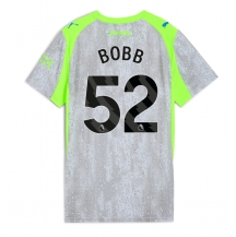 Manchester City Oscar Bobb #52 Derde tenue Dames 2025-26 Korte Mouwen
