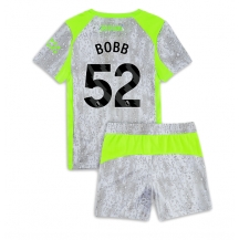 Manchester City Oscar Bobb #52 Derde tenue Kids 2025-26 Korte Mouwen (+ broek)