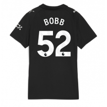 Manchester City Oscar Bobb #52 Uit tenue Dames 2025-26 Korte Mouwen