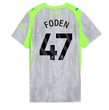 Manchester City Phil Foden #47 Derde tenue Dames 2025-26 Korte Mouwen
