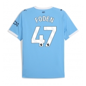 Manchester City Phil Foden #47 Thuis tenue 2025-26 Korte Mouwen