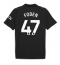 Manchester City Phil Foden #47 Uit tenue 2025-26 Korte Mouwen