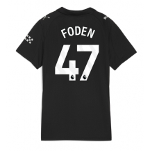Manchester City Phil Foden #47 Uit tenue Dames 2025-26 Korte Mouwen
