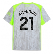 Manchester City Rayan Ait-Nouri #21 Derde tenue 2025-26 Korte Mouwen