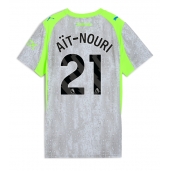 Manchester City Rayan Ait-Nouri #21 Derde tenue Dames 2025-26 Korte Mouwen