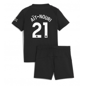 Manchester City Rayan Ait-Nouri #21 Uit tenue Kids 2025-26 Korte Mouwen (+ broek)