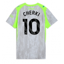 Manchester City Rayan Cherki #10 Derde tenue Dames 2025-26 Korte Mouwen