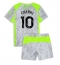 Manchester City Rayan Cherki #10 Derde tenue Kids 2025-26 Korte Mouwen (+ broek)