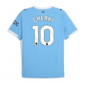 Manchester City Rayan Cherki #10 Thuis tenue 2025-26 Korte Mouwen