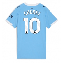 Manchester City Rayan Cherki #10 Thuis tenue Dames 2025-26 Korte Mouwen