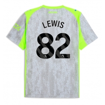 Manchester City Rico Lewis #82 Derde tenue 2025-26 Korte Mouwen
