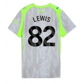 Manchester City Rico Lewis #82 Derde tenue Dames 2025-26 Korte Mouwen