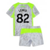 Manchester City Rico Lewis #82 Derde tenue Kids 2025-26 Korte Mouwen (+ broek)