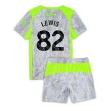 Manchester City Rico Lewis #82 Derde tenue Kids 2025-26 Korte Mouwen (+ broek)