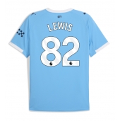 Manchester City Rico Lewis #82 Thuis tenue 2025-26 Korte Mouwen