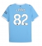 Manchester City Rico Lewis #82 Thuis tenue 2025-26 Korte Mouwen
