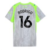 Manchester City Rodri Hernandez #16 Derde tenue Dames 2025-26 Korte Mouwen