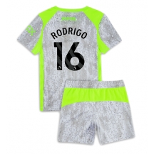 Manchester City Rodri Hernandez #16 Derde tenue Kids 2025-26 Korte Mouwen (+ broek)