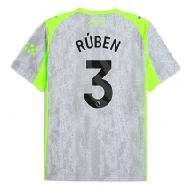 Manchester City Ruben Dias #3 Derde tenue 2025-26 Korte Mouwen