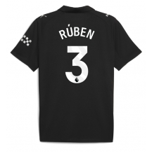 Manchester City Ruben Dias #3 Uit tenue 2025-26 Korte Mouwen