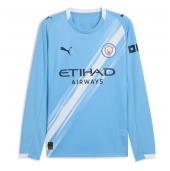 Manchester City Thuis tenue 2025-26 Lange Mouwen