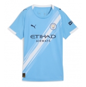 Manchester City Thuis tenue Dames 2025-26 Korte Mouwen