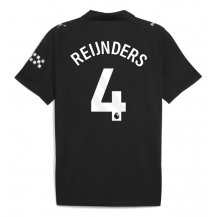 Manchester City Tijjani Reijnders #4 Uit tenue 2025-26 Korte Mouwen